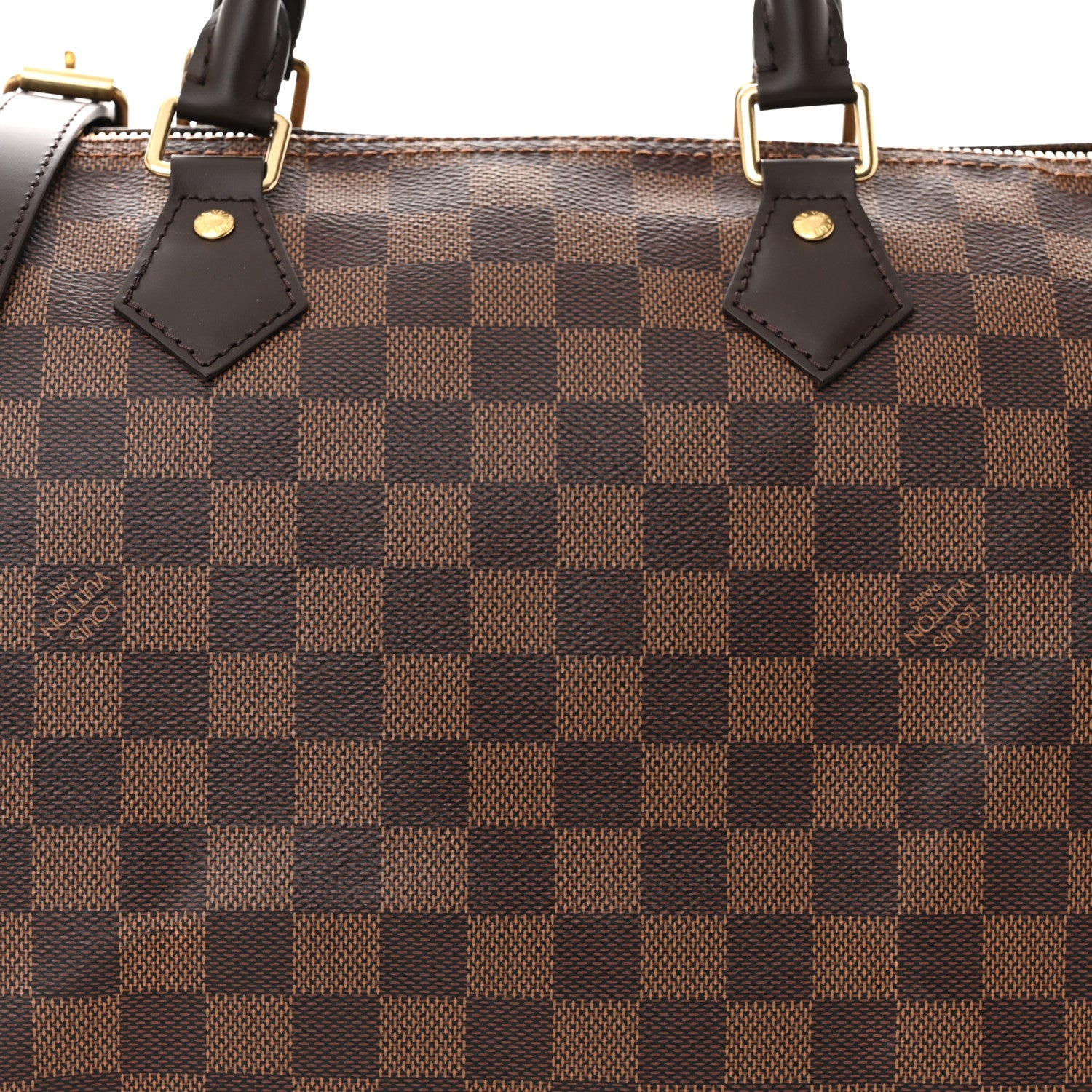 Louis Vuitton Damier Ebene Speedy Bandouliere 35 8 of 10