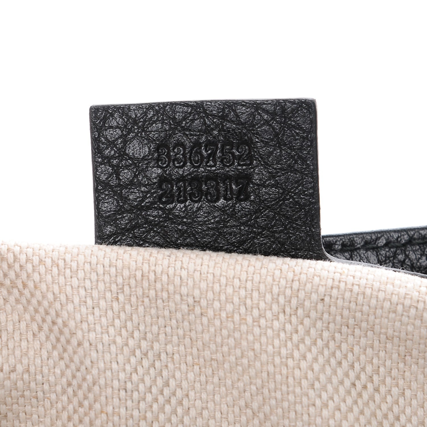 Gucci Pebbled Calfskin Medium Soho Flap Crossbody Black 7 of 7