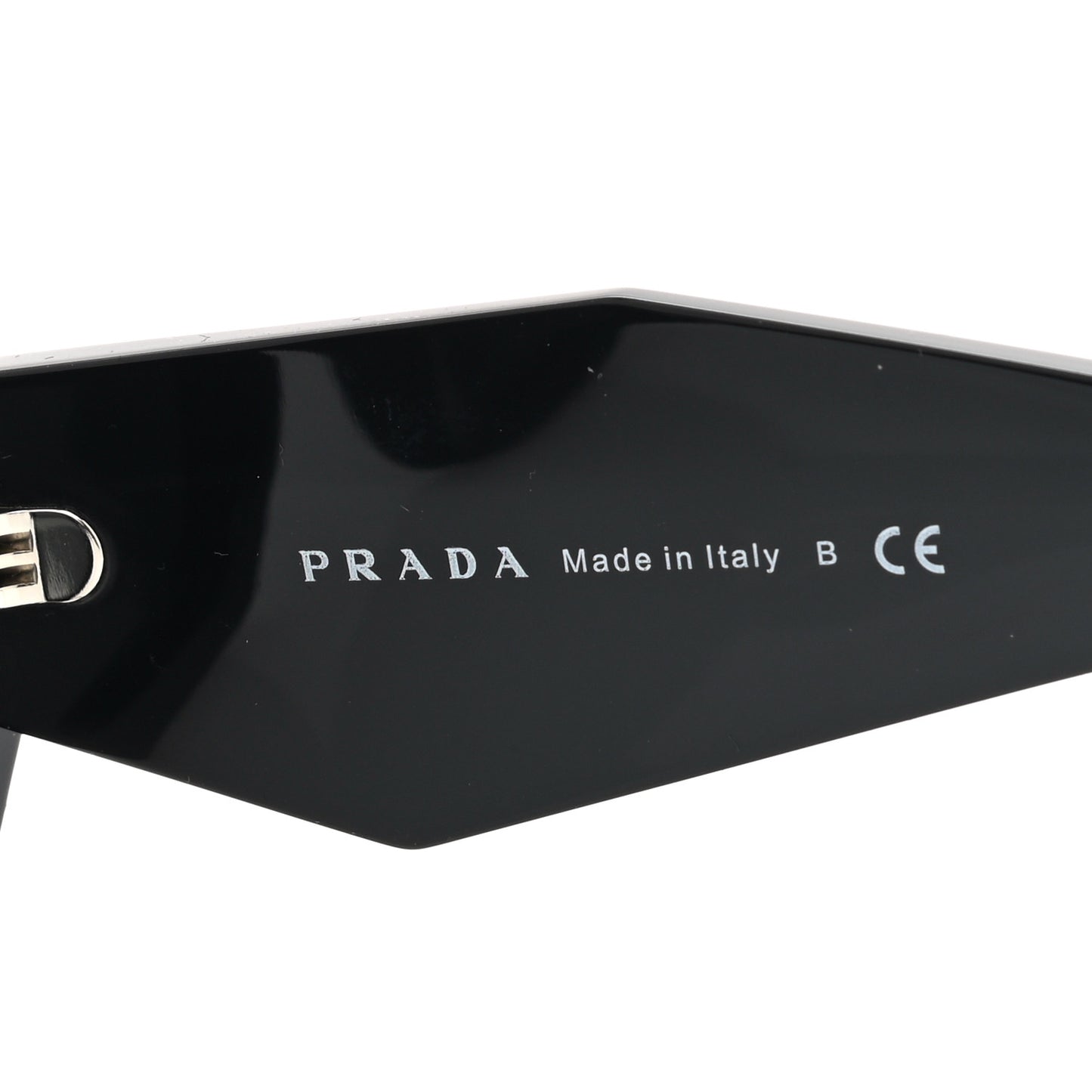 Acetate Symbole Sunglasses SPR 17W Black