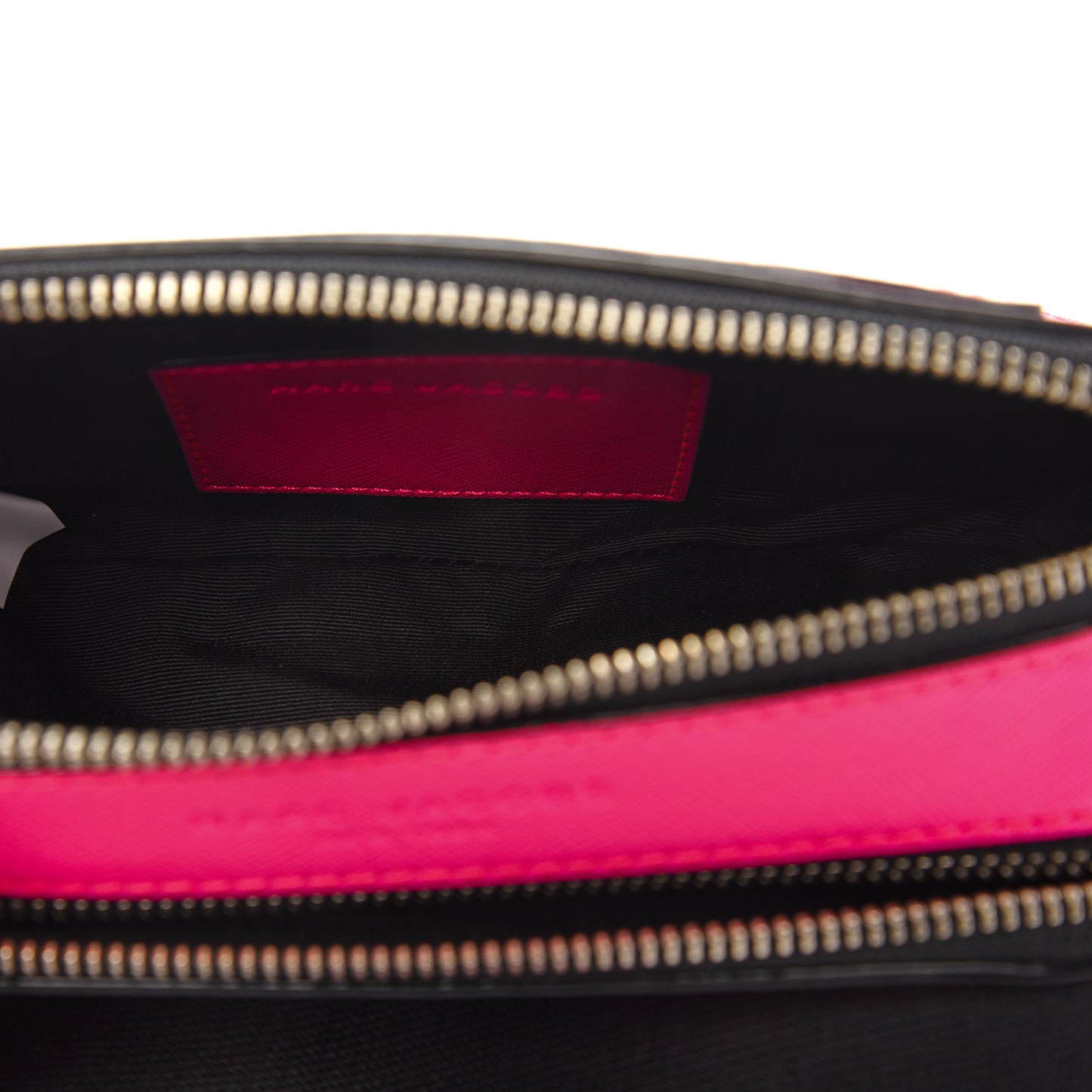 Saffiano Small Snapshot Camera Bag Pink