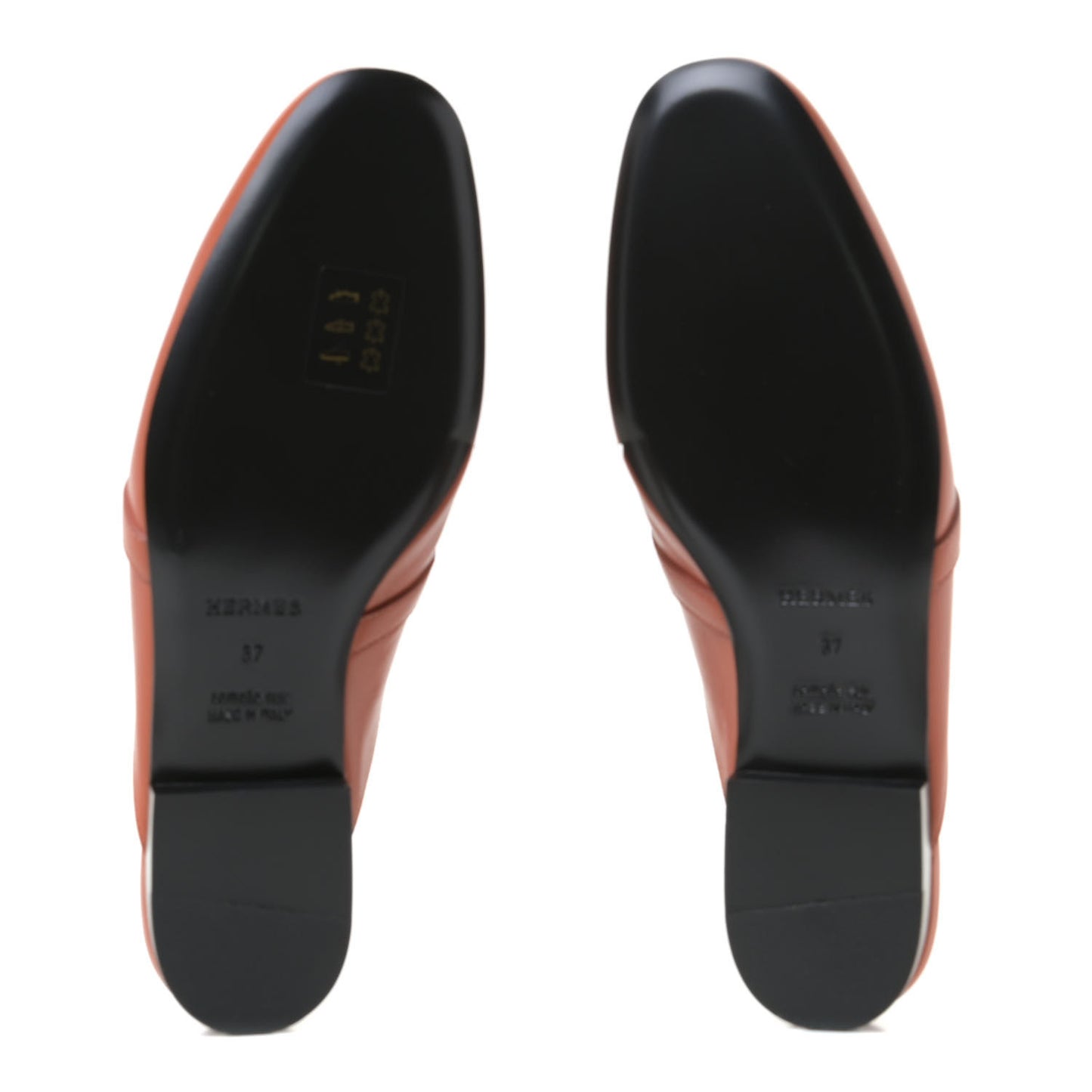 Goatskin Oz Mules 37 Marron Cuivre