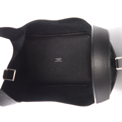 Hermes Taurillon Clemence Picotin Lock 18 PM Black 5 of 8