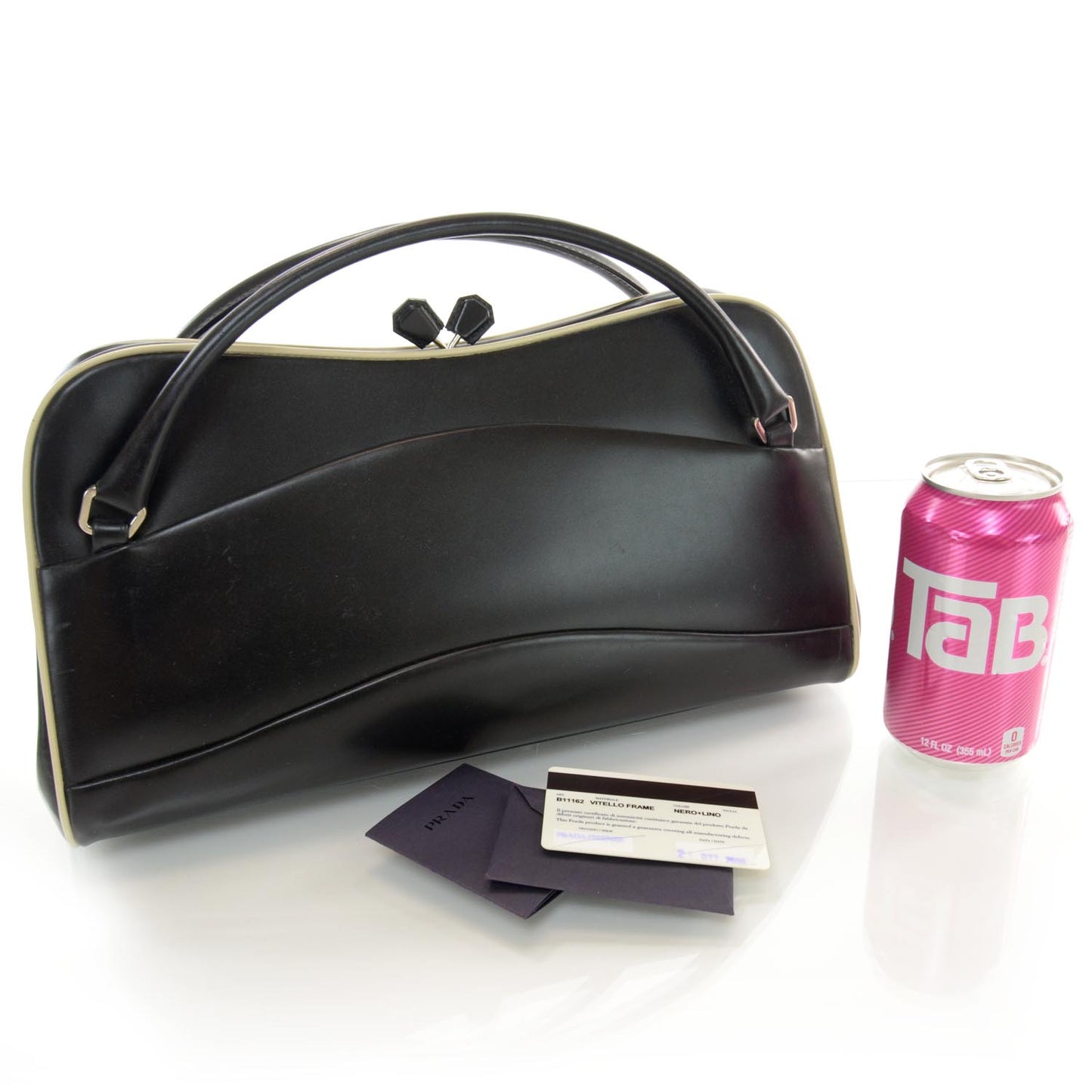 Vitello Frame Bag Nero Black