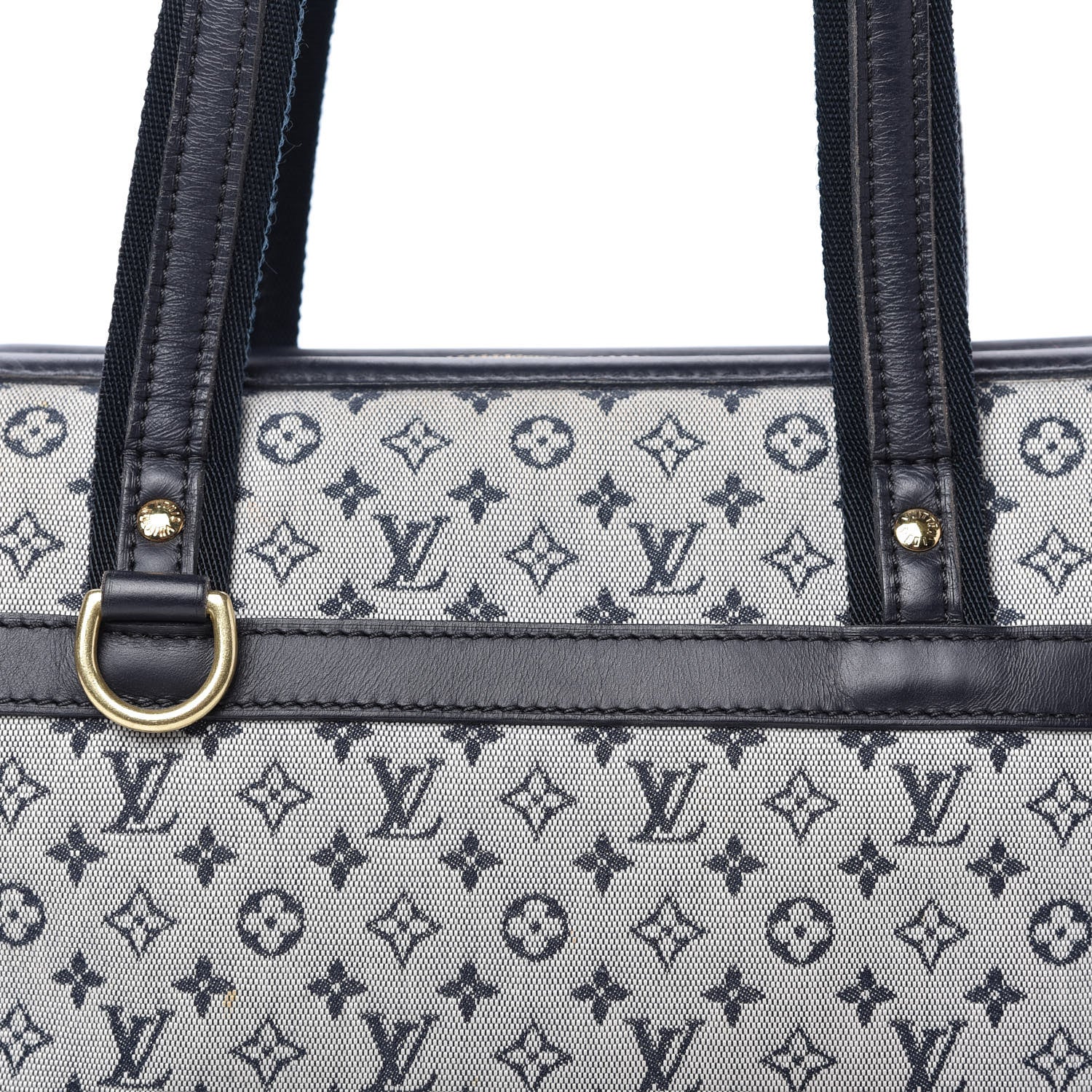 Louis Vuitton Mini Monogram Josephine PM Blue 9 of 12