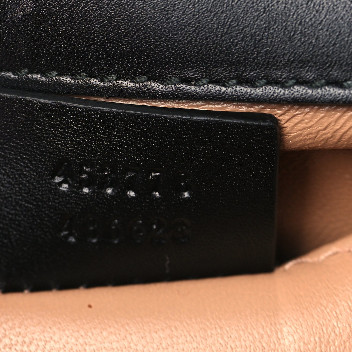 Nappa Pearl Studded Mini Queen Margaret Broadway Shoulder Bag Black