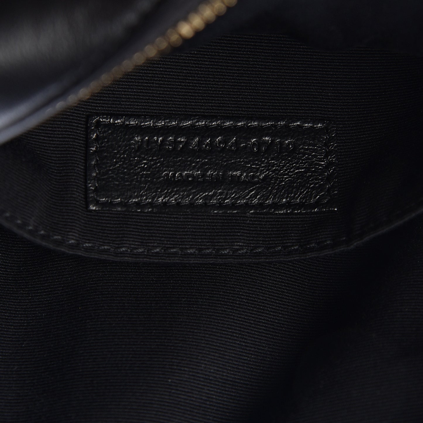 Calfskin Matelasse Monogram Lou Camera Bag Black