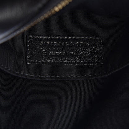 Saint Laurent Calfskin Matelasse Monogram Lou Camera Bag Black 7 of 10
