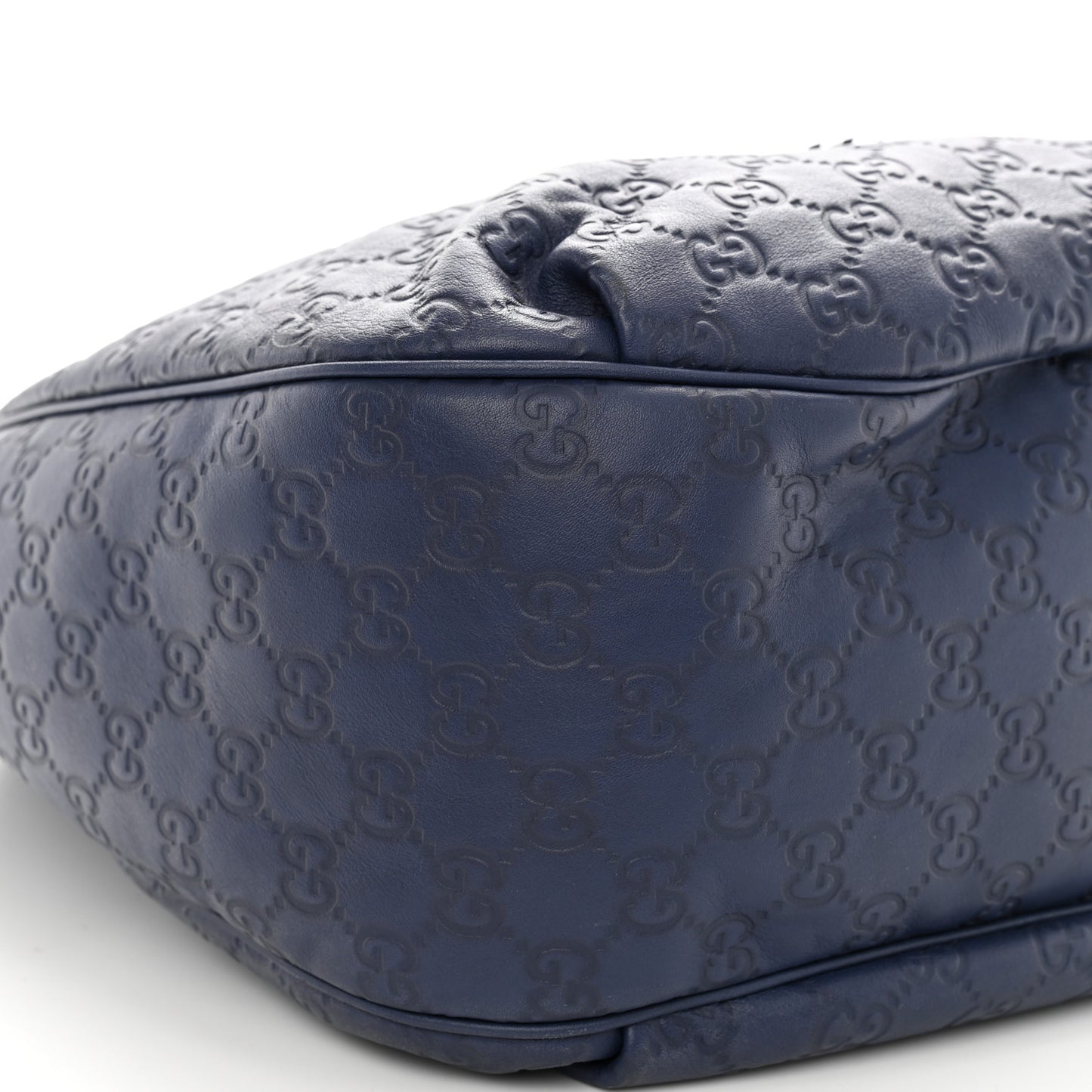 Guccissima Medium Emily Hobo Blue