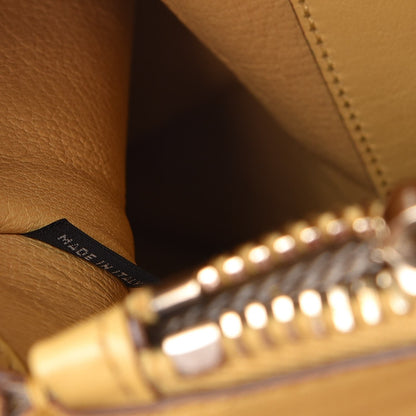 Prada Soft Calf Open Promenade Tote Ginestra 7 of 11
