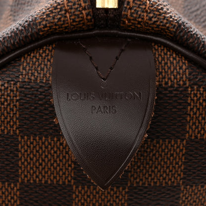 Louis Vuitton Damier Ebene Speedy 30 6 of 12