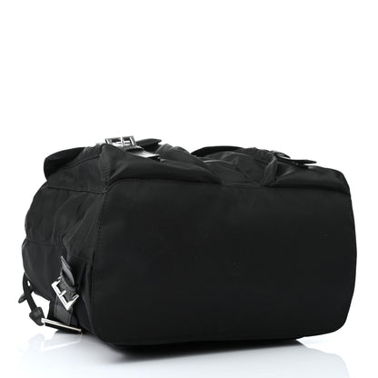 Prada Tessuto Nylon Vela Saffiano Large Backpack Black 3 of 4
