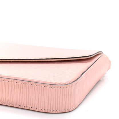 Louis Vuitton Epi Pochette Felicie Rose Ballerine 11 of 15