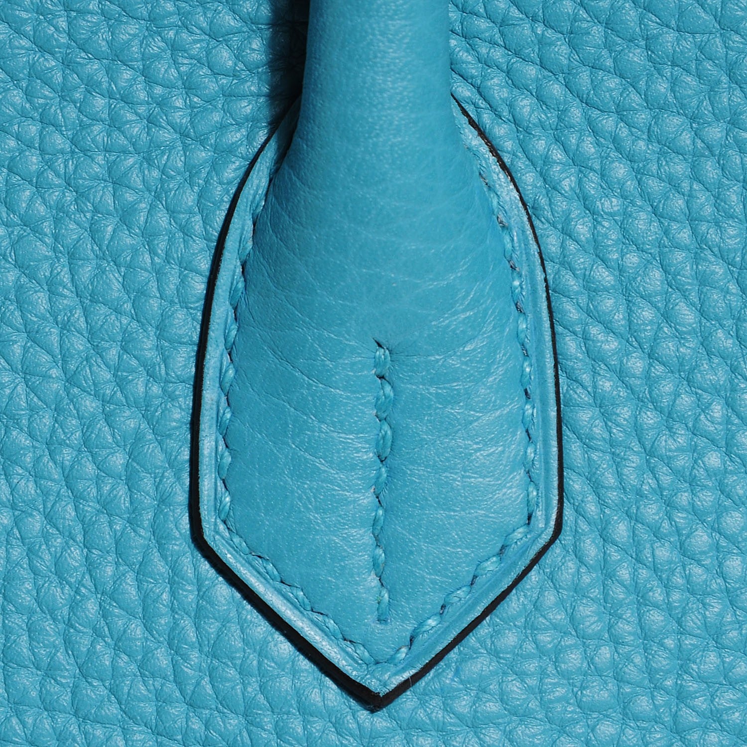 Hermes Togo Birkin 35 Bleu Saint Cyr 9 of 26