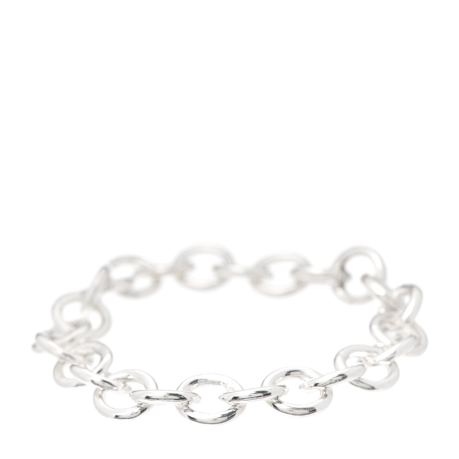 Tiffany Sterling Silver Oval Link Bracelet 3 of 5