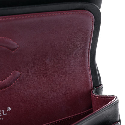 Chanel Lambskin Quilted Medium Double Flap Black 12 of 22