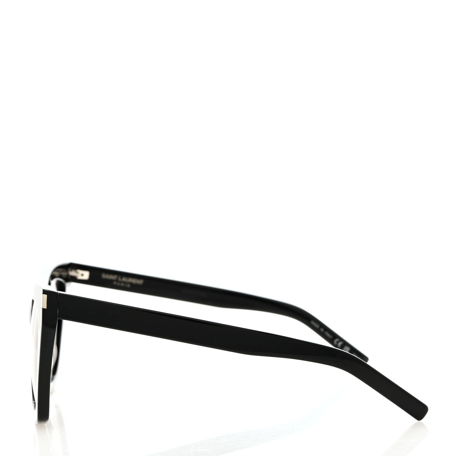 Saint Laurent New Wave SL214 Kate Cat Sunglasses Black 3 of 8