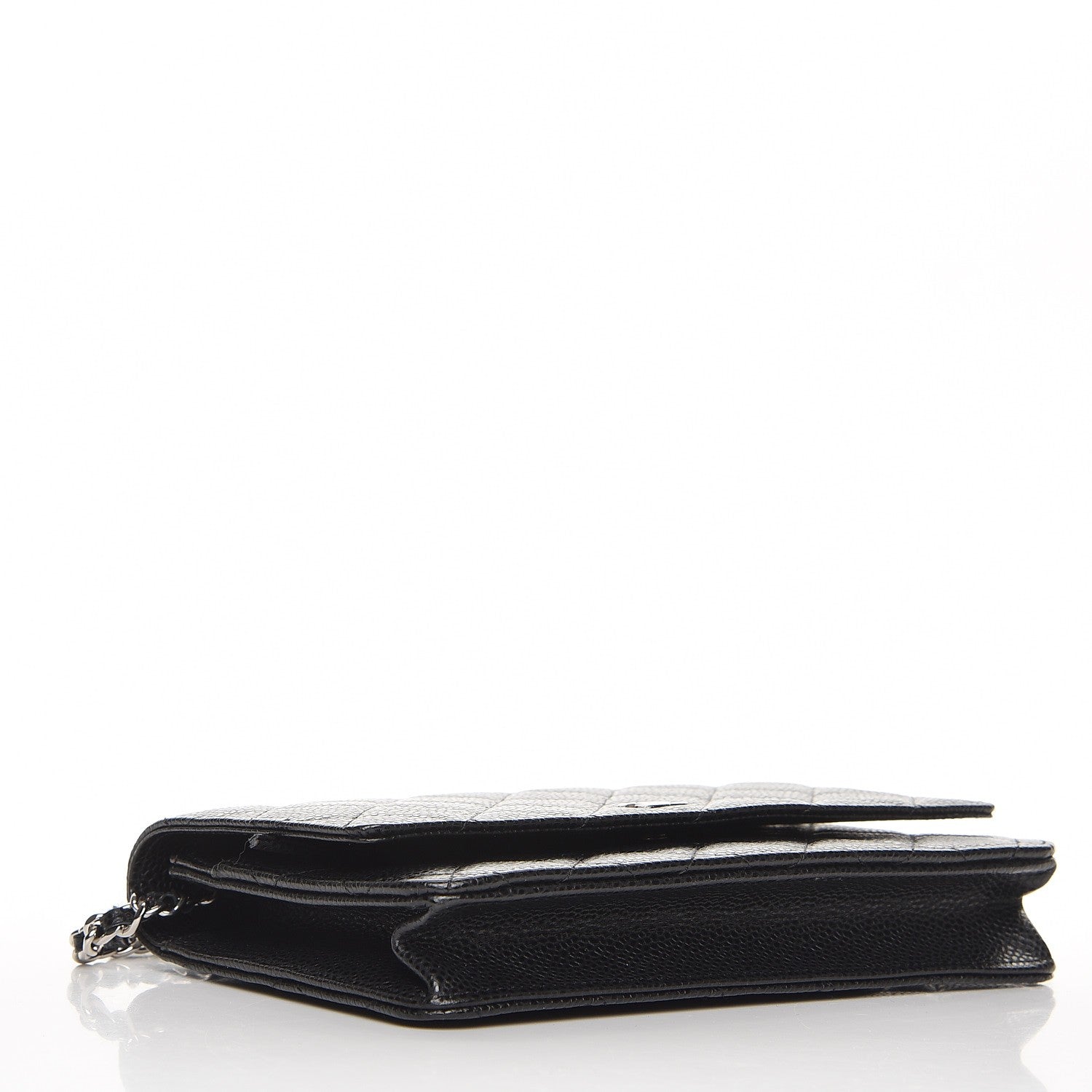 Chanel Caviar Quilted Wallet On Chain WOC Black 4 of 8