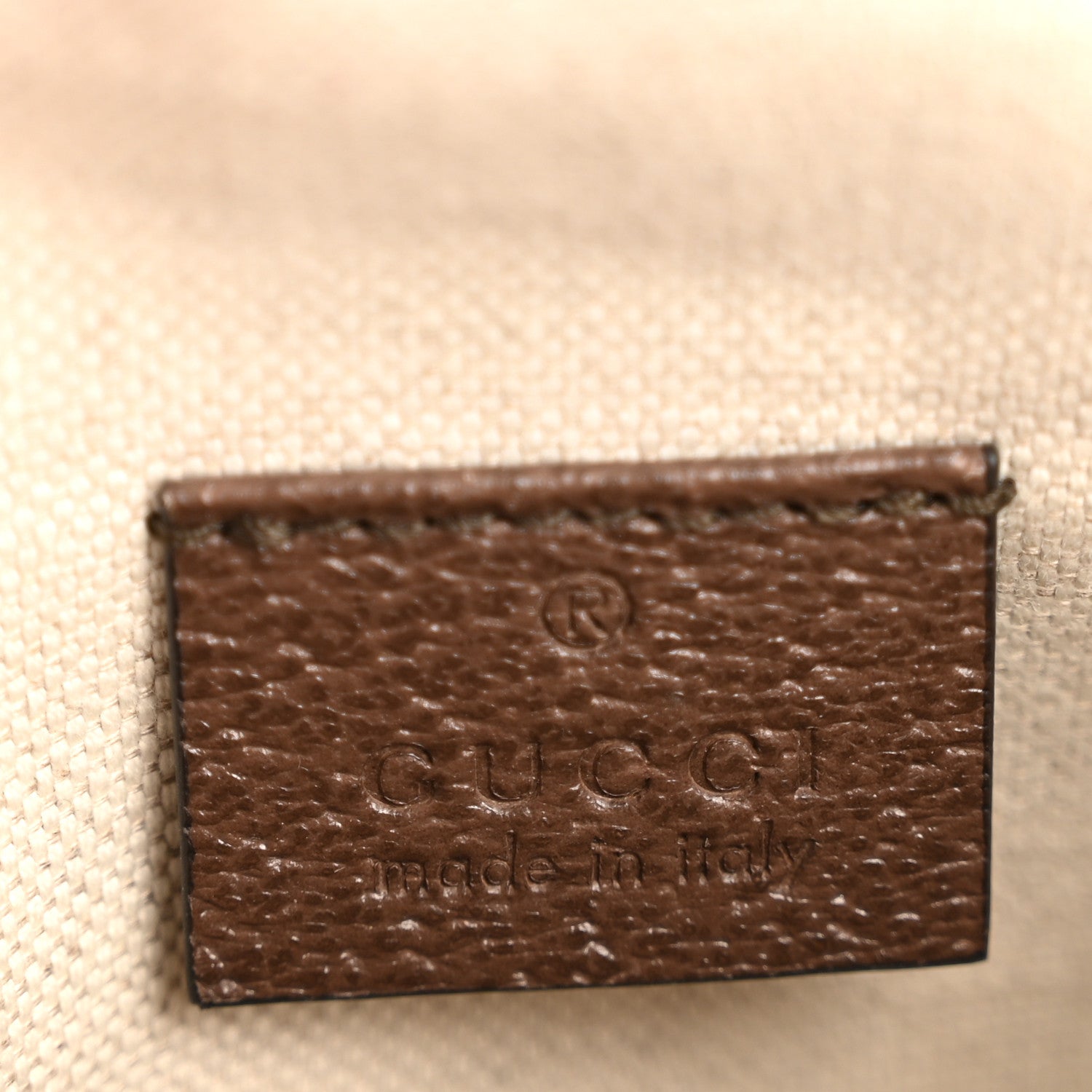 Gucci GG Supreme Monogram Mini Neo Vintage Double Zip Messenger Bag Beige New Acero Crop 6 of 11