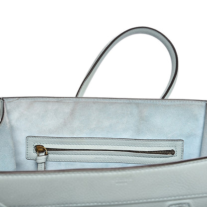 Celine Supple Calfskin Medium Phantom Luggage Glacier 14 of 23