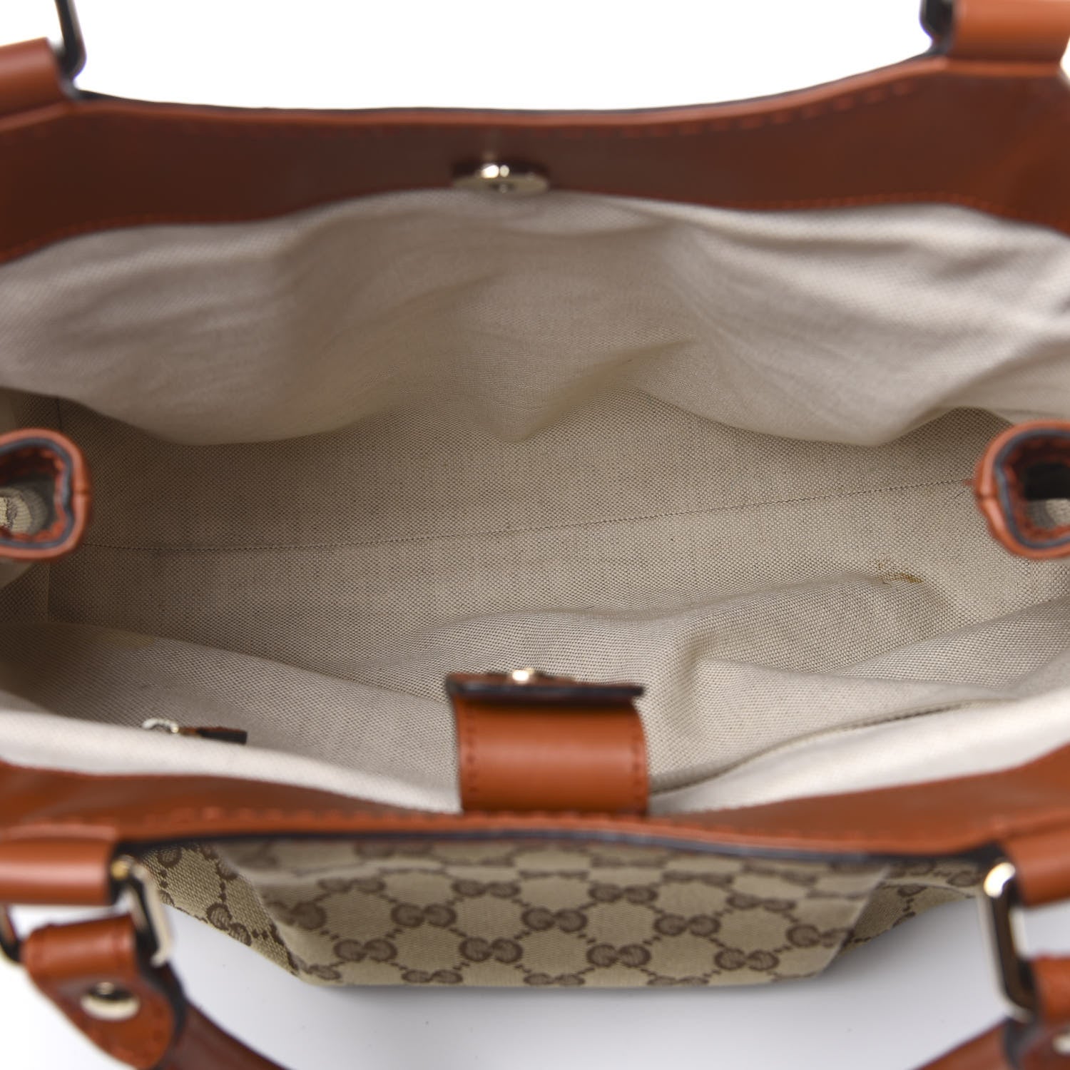 Gucci Monogram Medium Sukey Tote Orange 5 of 16