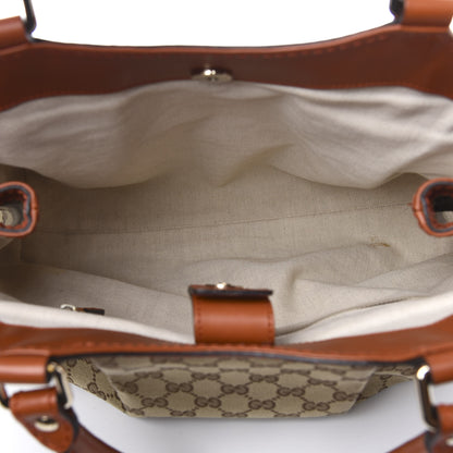 Gucci Monogram Medium Sukey Tote Orange 5 of 16