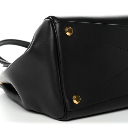 Balenciaga Smooth Calfskin Medium Bel Air Carry All Bag Black 8 of 9