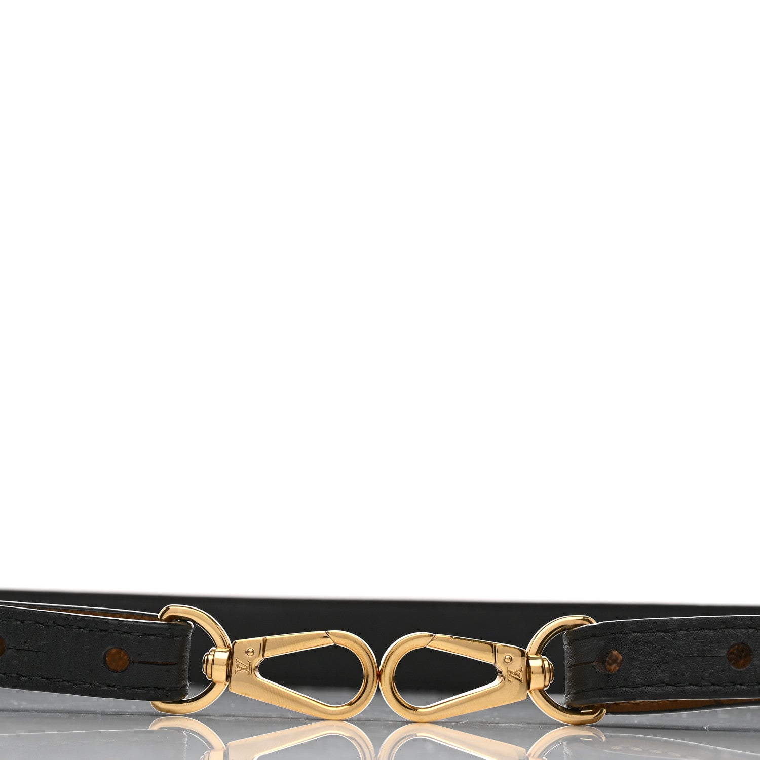 Louis Vuitton Reverse Monogram Bandouliere Shoulder Strap XL Black 6 of 6