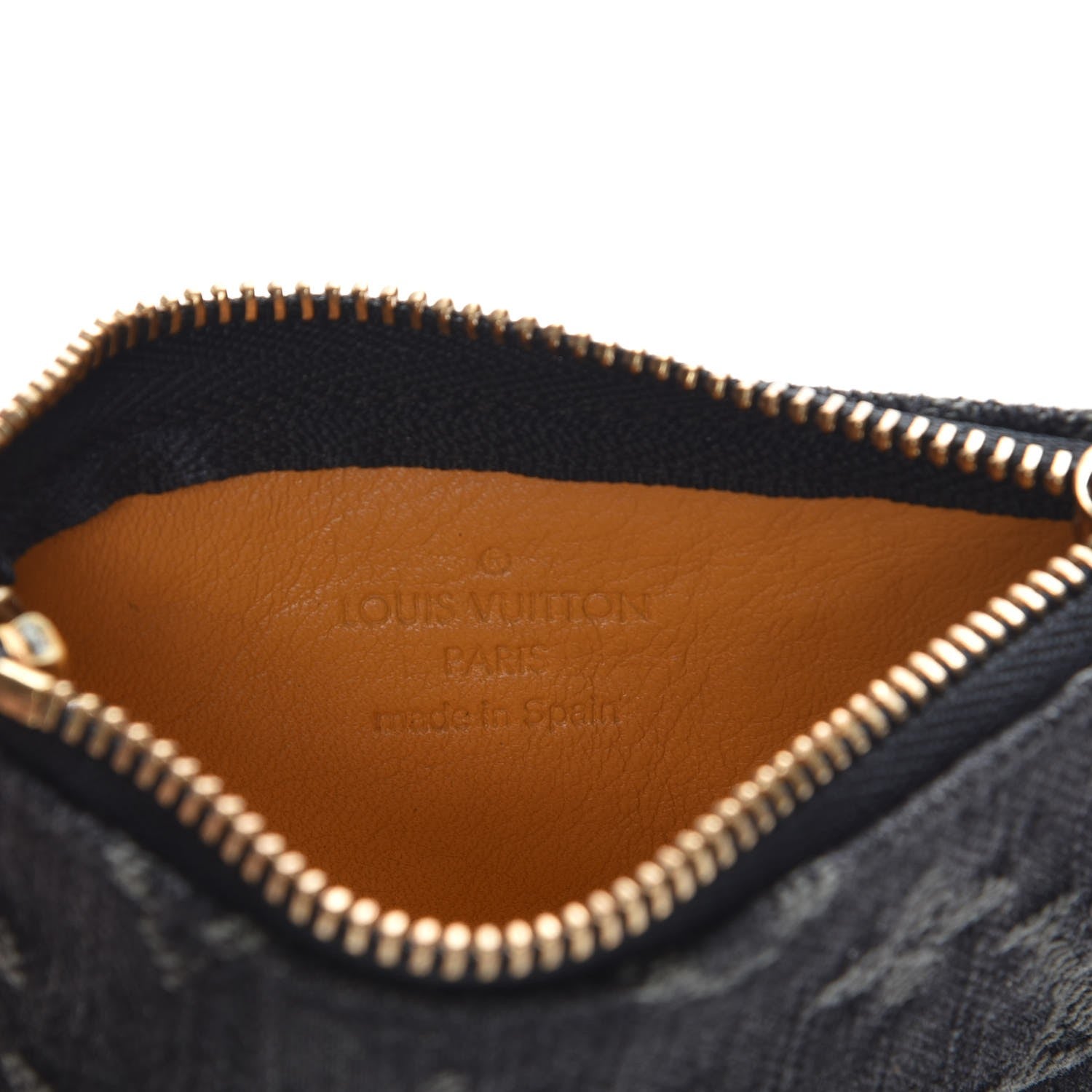 Louis Vuitton Denim Neo Key Pouch Black 6 of 7