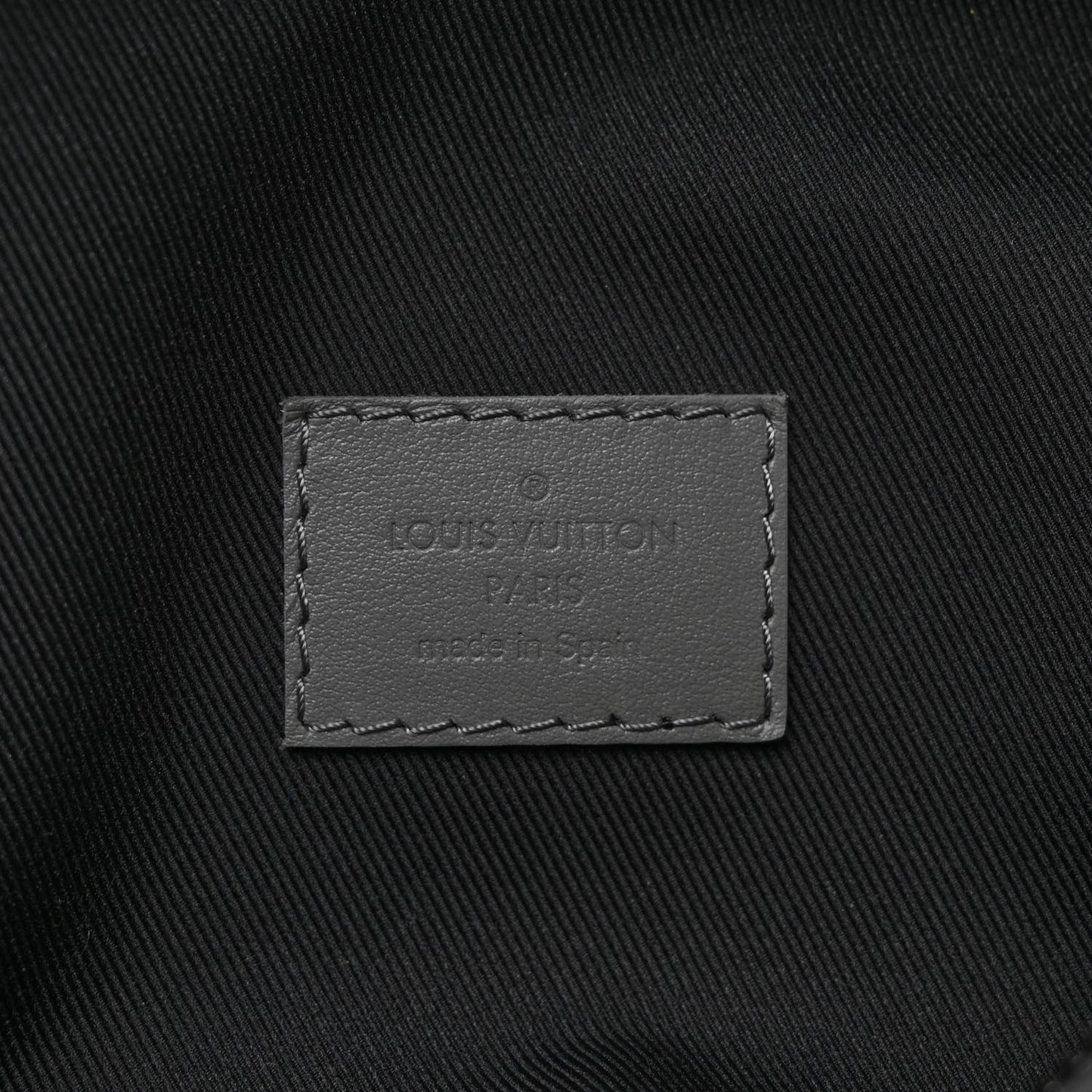 Calfskin Monogram Shadow Discovery Bumbag PM Gray