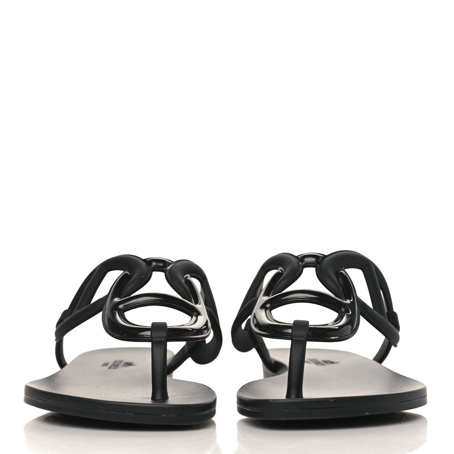 Rubber Womens Egerie Sandals 36 Black