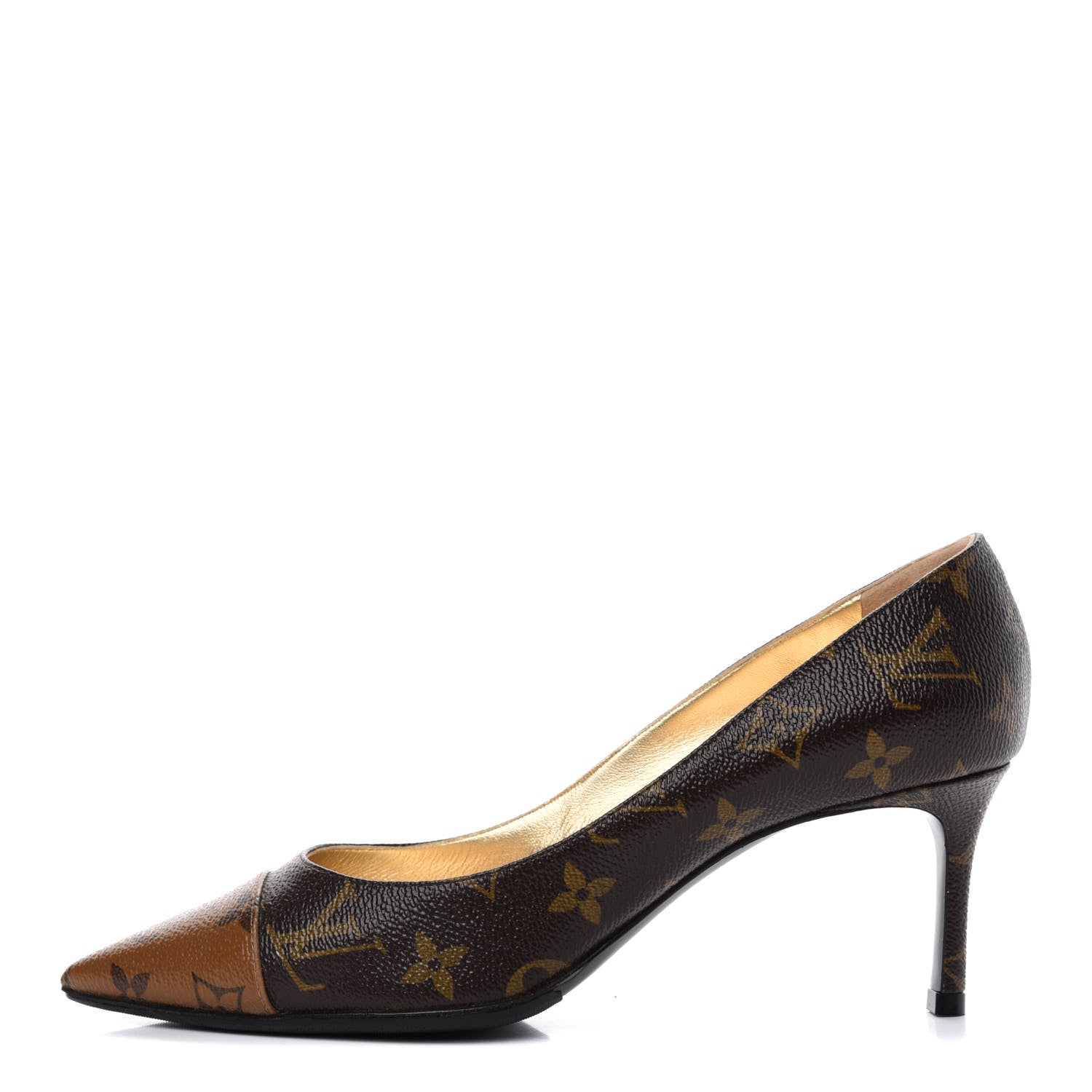 Louis Vuitton Reverse Monogram Cherie Pumps 38.5 1 of 10