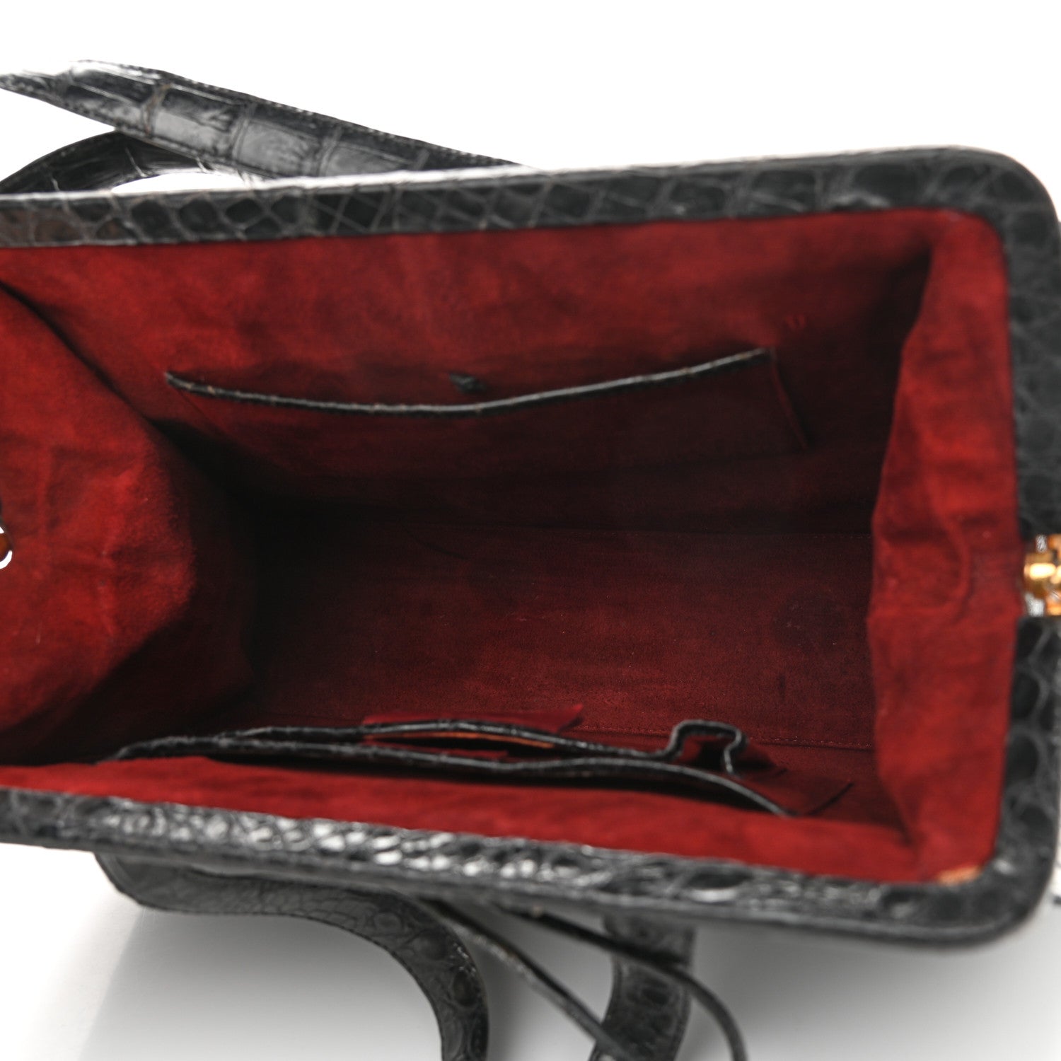 Nancy Gonzalez Crocodile Tote Black 4 of 17