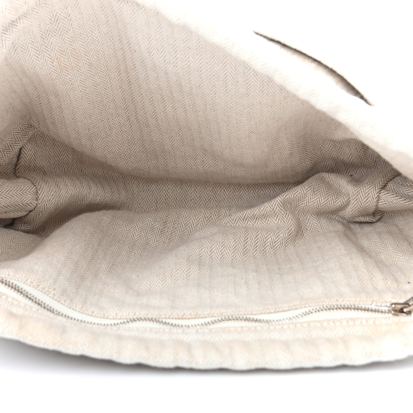Canvas Barenia Fourbi 25 MM Pouch Naturel Fauve