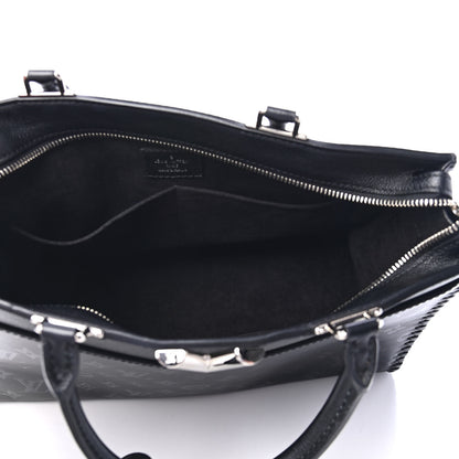Louis Vuitton Monogram Cuir Plume Very Zipped Tote Black 4 of 4