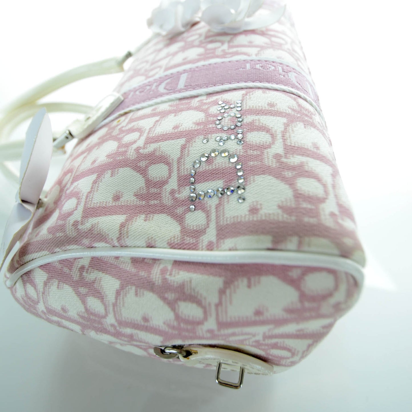 Monogram Girly Boston Pink