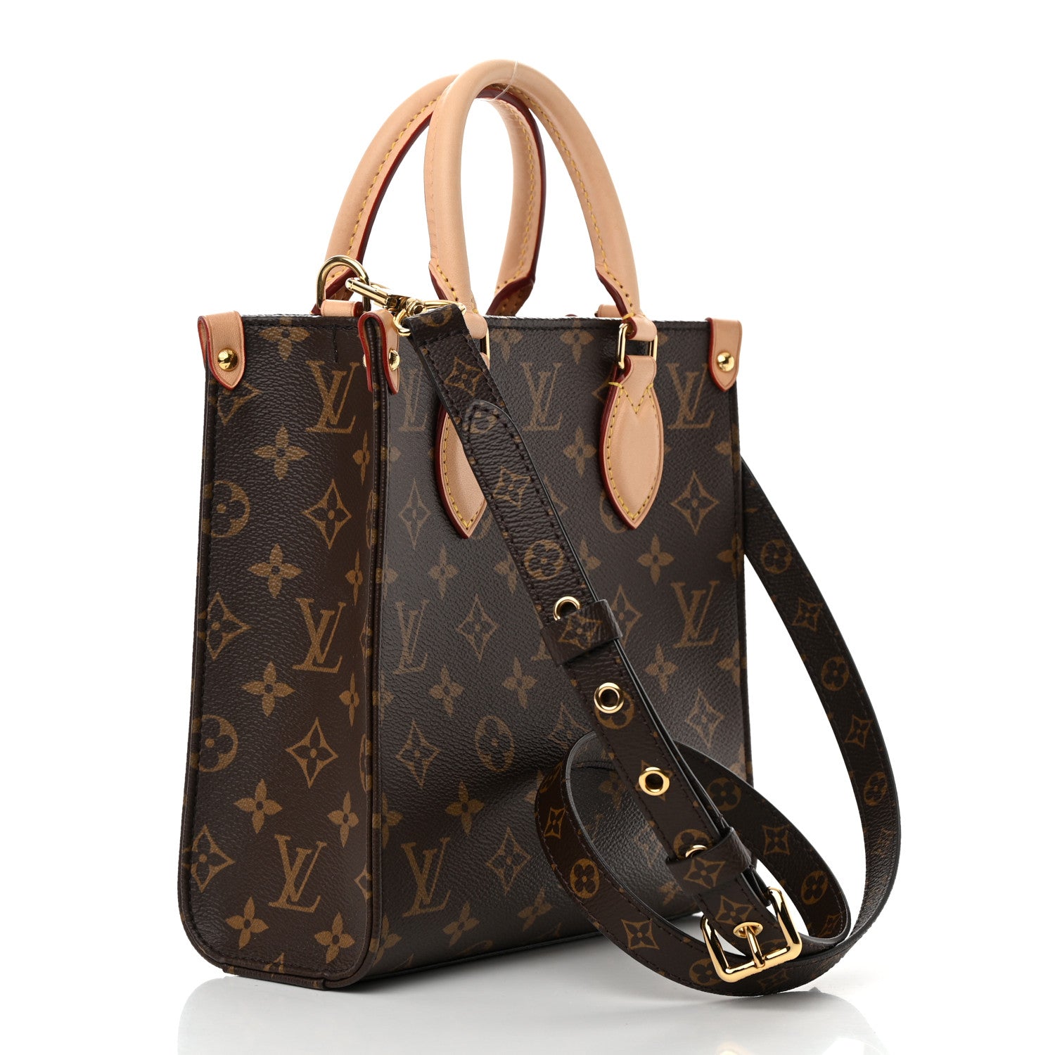Louis Vuitton Monogram Sac Plat BB 3 of 12