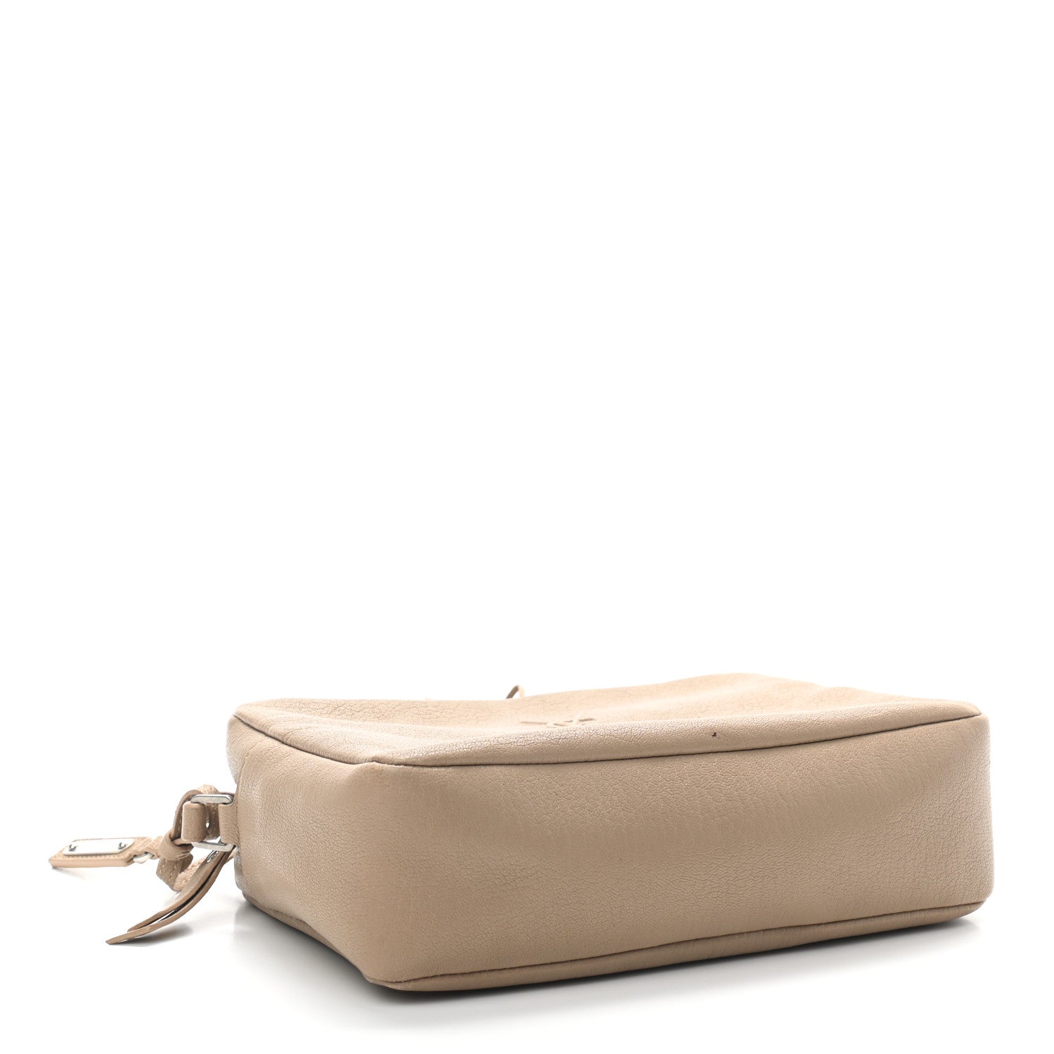 Saint Laurent Lambskin Monogram Small Lou Camera Bag Dark Beige 4 of 10