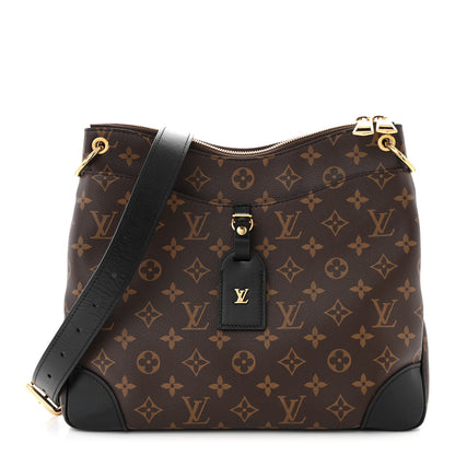Louis Vuitton Monogram Odeon MM Black 1 of 10