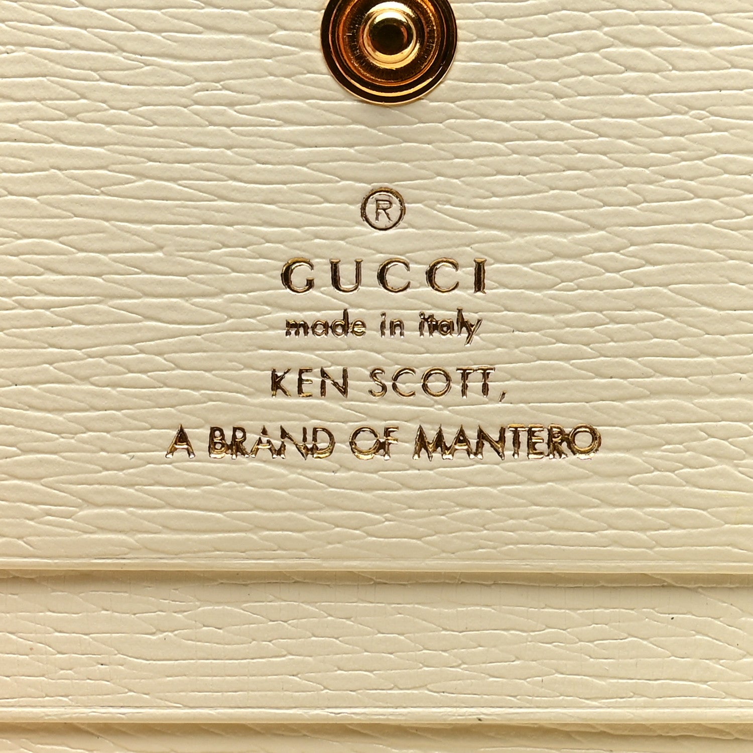 Gucci X KEN SCOTT New Shangai Calfskin Jardin D Avril Floral Print Horsebit 1955 Card Case Wallet Ivory Pink 6 of 7