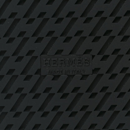 Hermes Calfskin Womens Chypre Sandals 39 Black 7 of 9