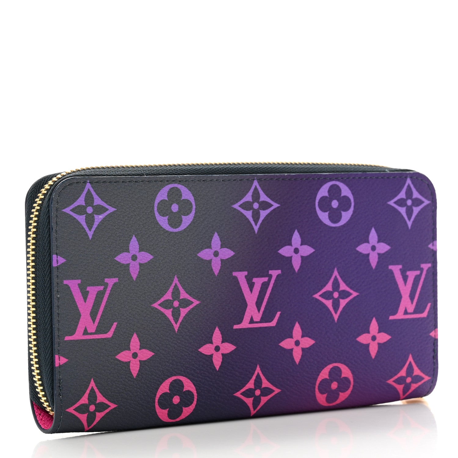 Louis Vuitton Monogram Giant Spring In The City Zippy Wallet Midnight Fuchsia 3 of 7