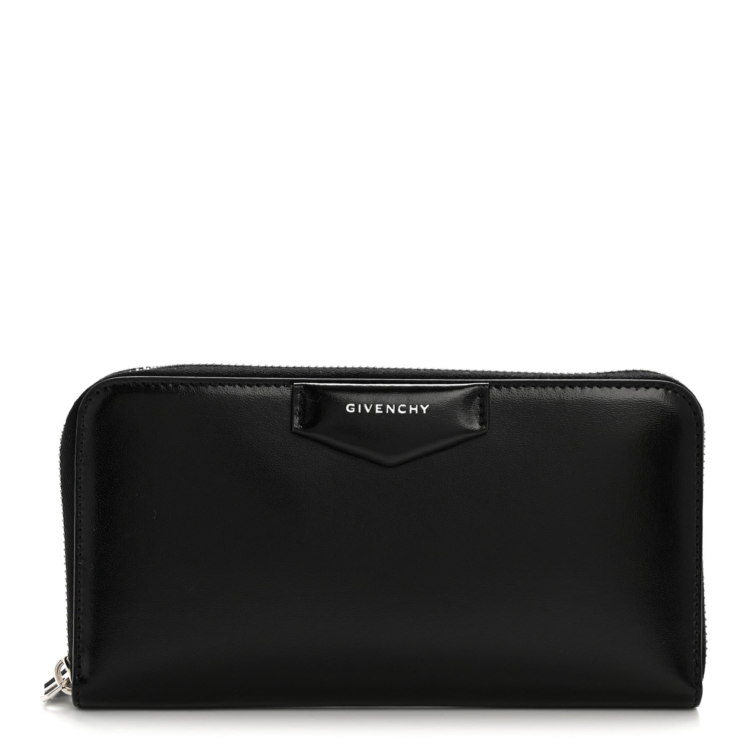 Givenchy Box Calfskin Antigona Continental Zip Around Wallet Black 1 of 10