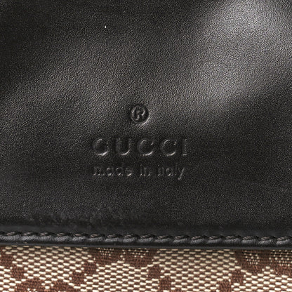 Gucci GG Monogram Double Pocket Belt Bag Dark Brown 9 of 14