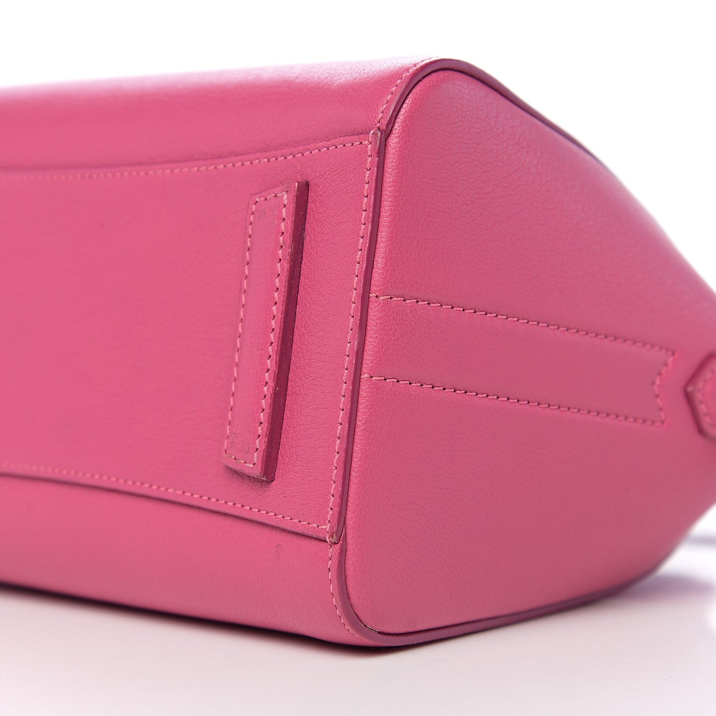 Sugar Goatskin Mini Antigona Fushia