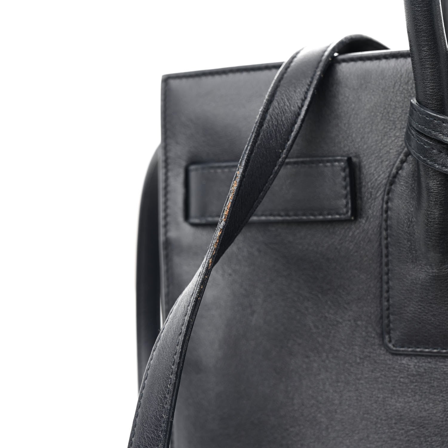 Saint Laurent Calfskin Small Sac De Jour Navy 26 of 26