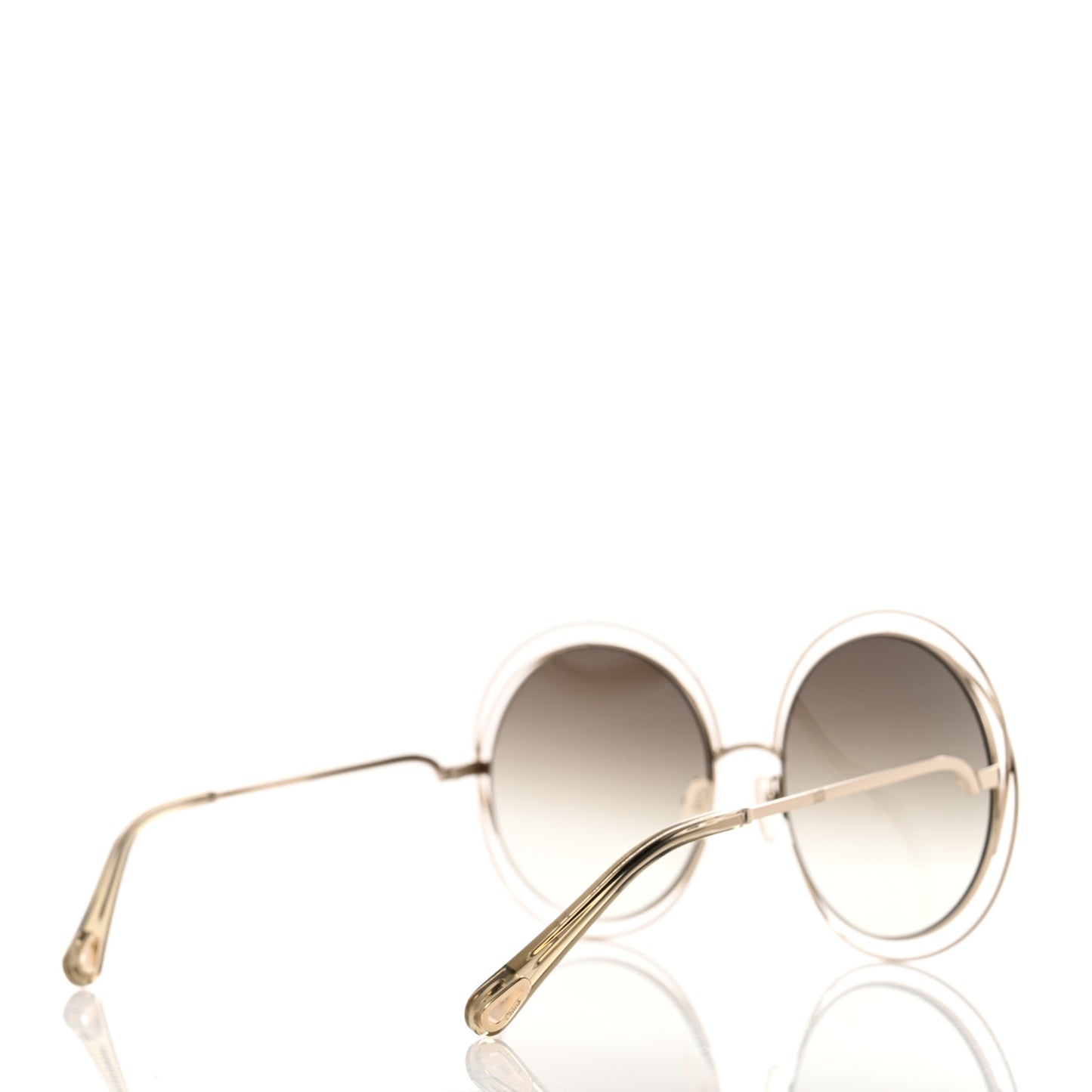 Oversize Round Carlina Oversized Round Sunglasses CE114SD Brown