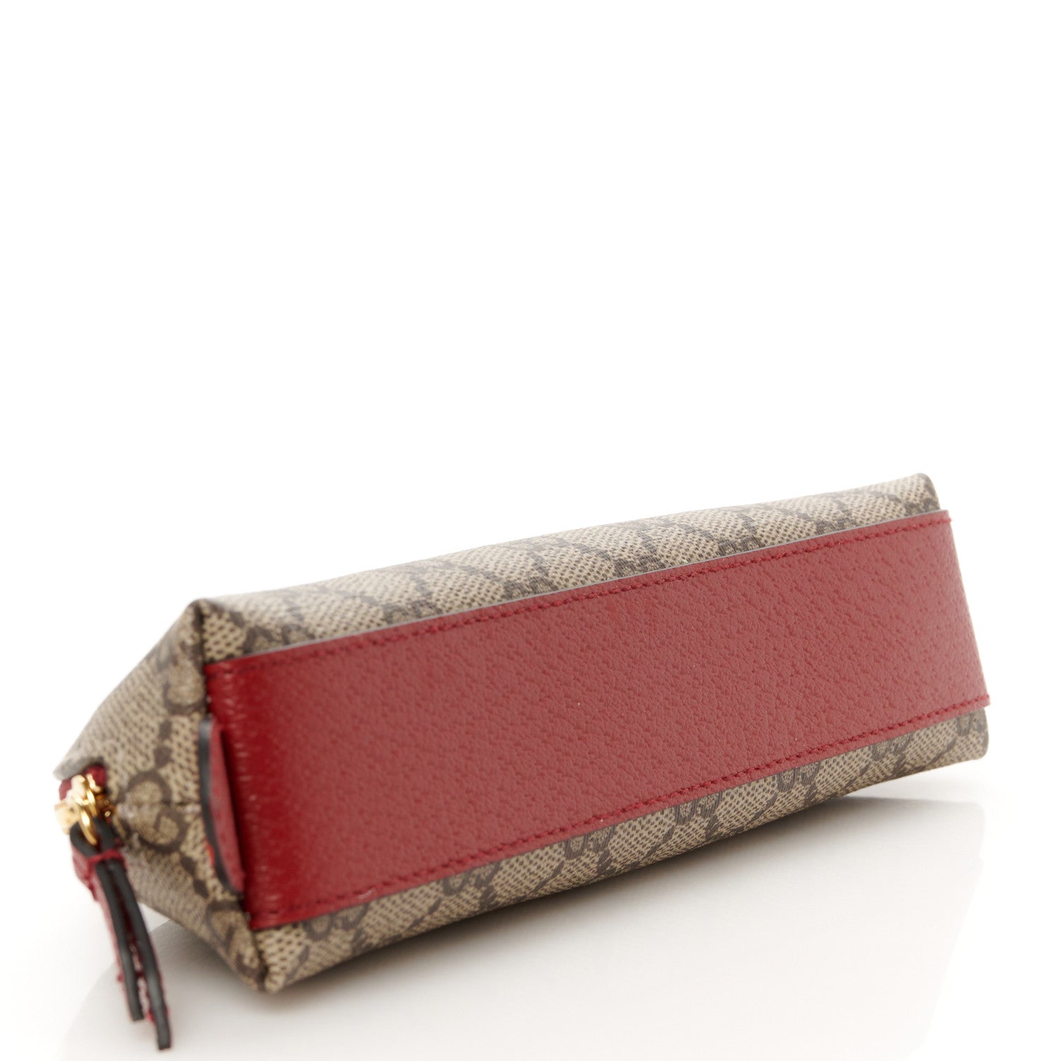 Gucci GG Supreme Monogram Cat Pencil Case Beige Ebony 4 of 11