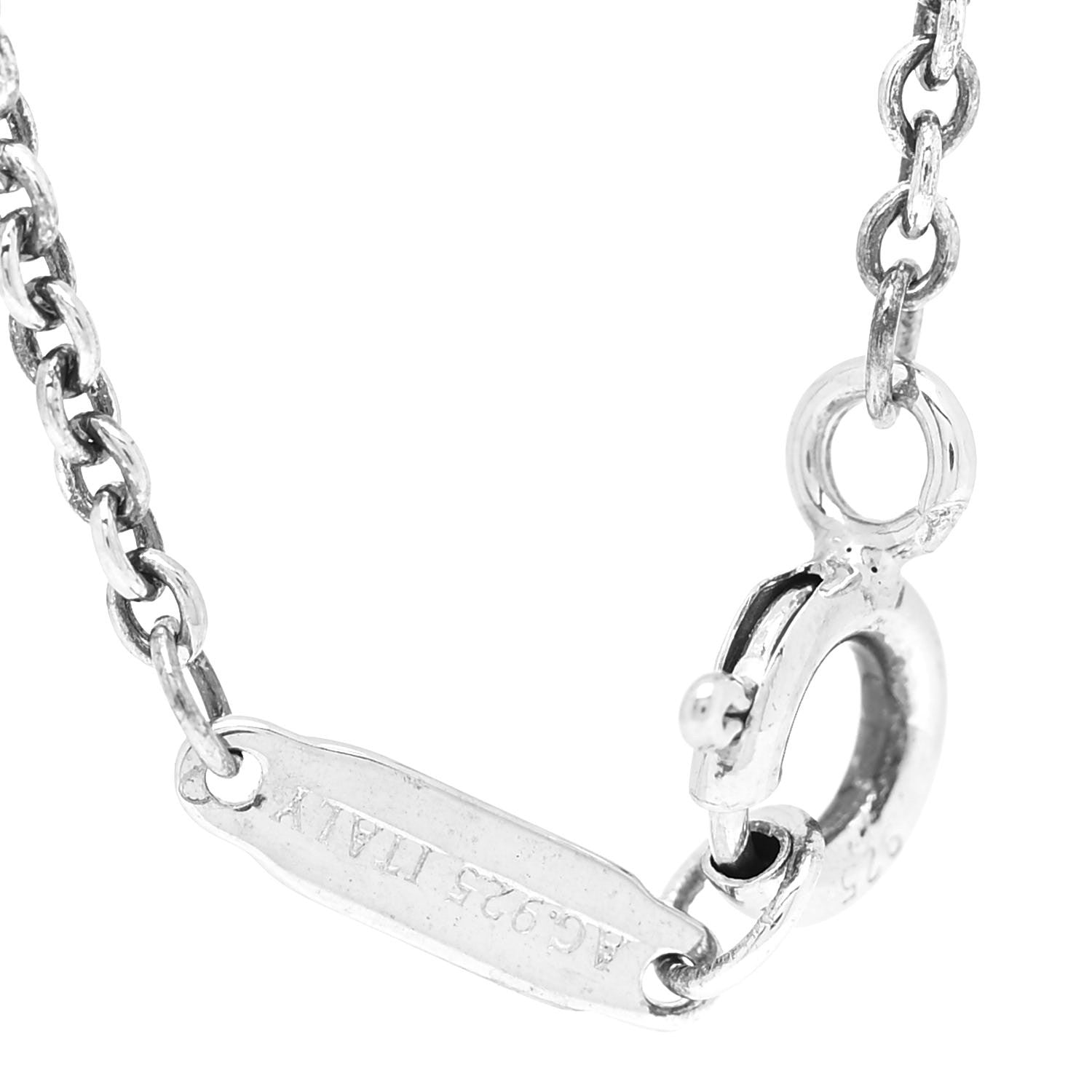 Tiffany Sterling Silver Tsavorite Save the Wild Elephant Bracelet 4 of 6
