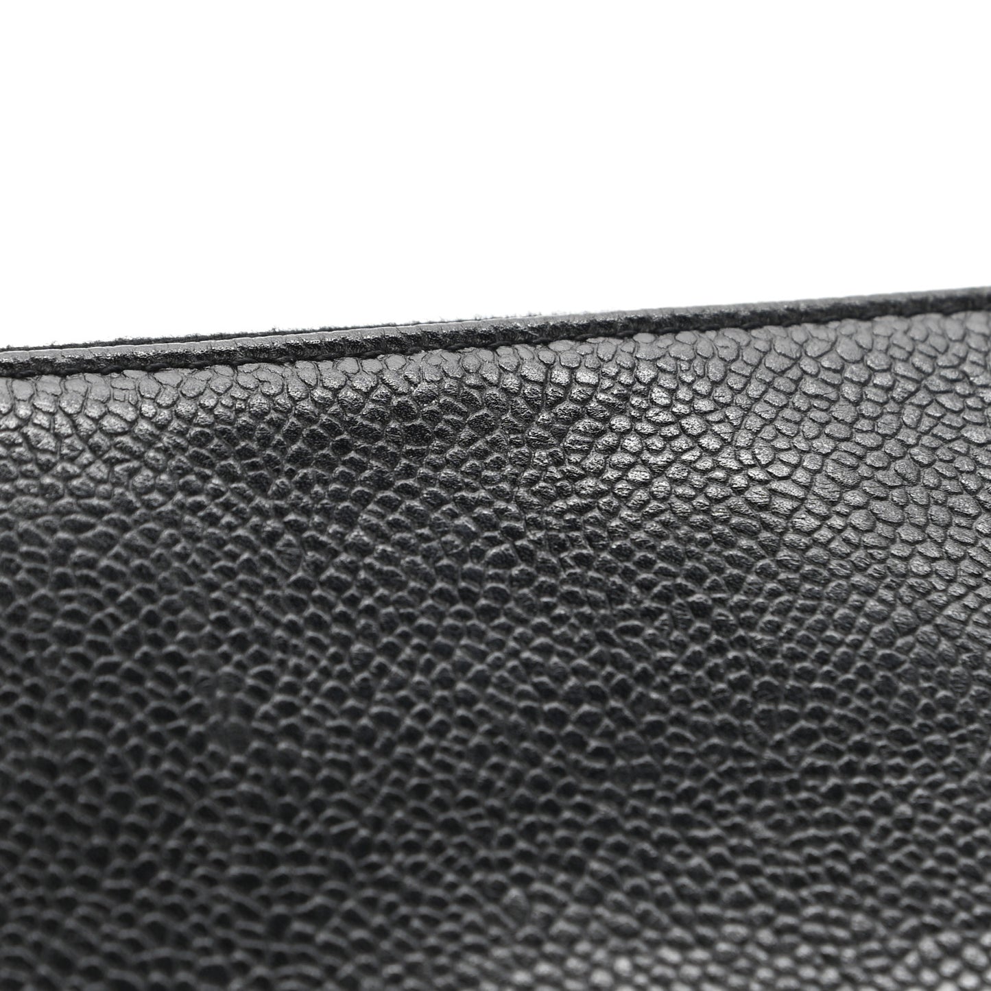 Caviar Large Timeless CC Cosmetic Pouch Black
