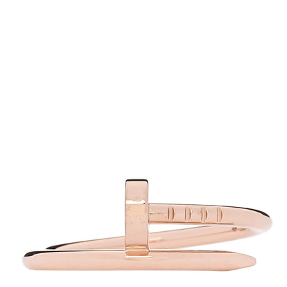 Cartier 18K Pink Gold Small Juste Un Clou Ring 53 6.5 1 of 5